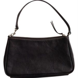 Banana Republic Brown Leather Wristlet